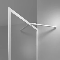 Sealskin Contour Inloopdouche Type A3 118x200 Cm, 6 Mm Helder Veiligheidsglas Met Antikalklaag Mat Wit -Sealskin 123 1201