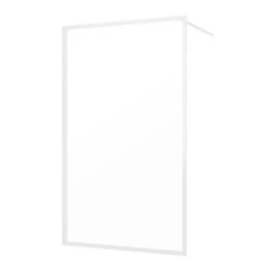 Sealskin Contour Inloopdouche Type A3 118x200 Cm, 6 Mm Helder Veiligheidsglas Met Antikalklaag Mat Wit -Sealskin 123 1203