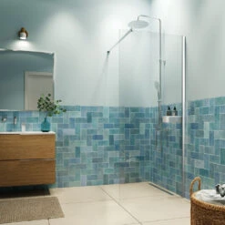 Inloopdouche Type A3 Sealskin Inc. 100x200 Cm Zilver Hoogglans