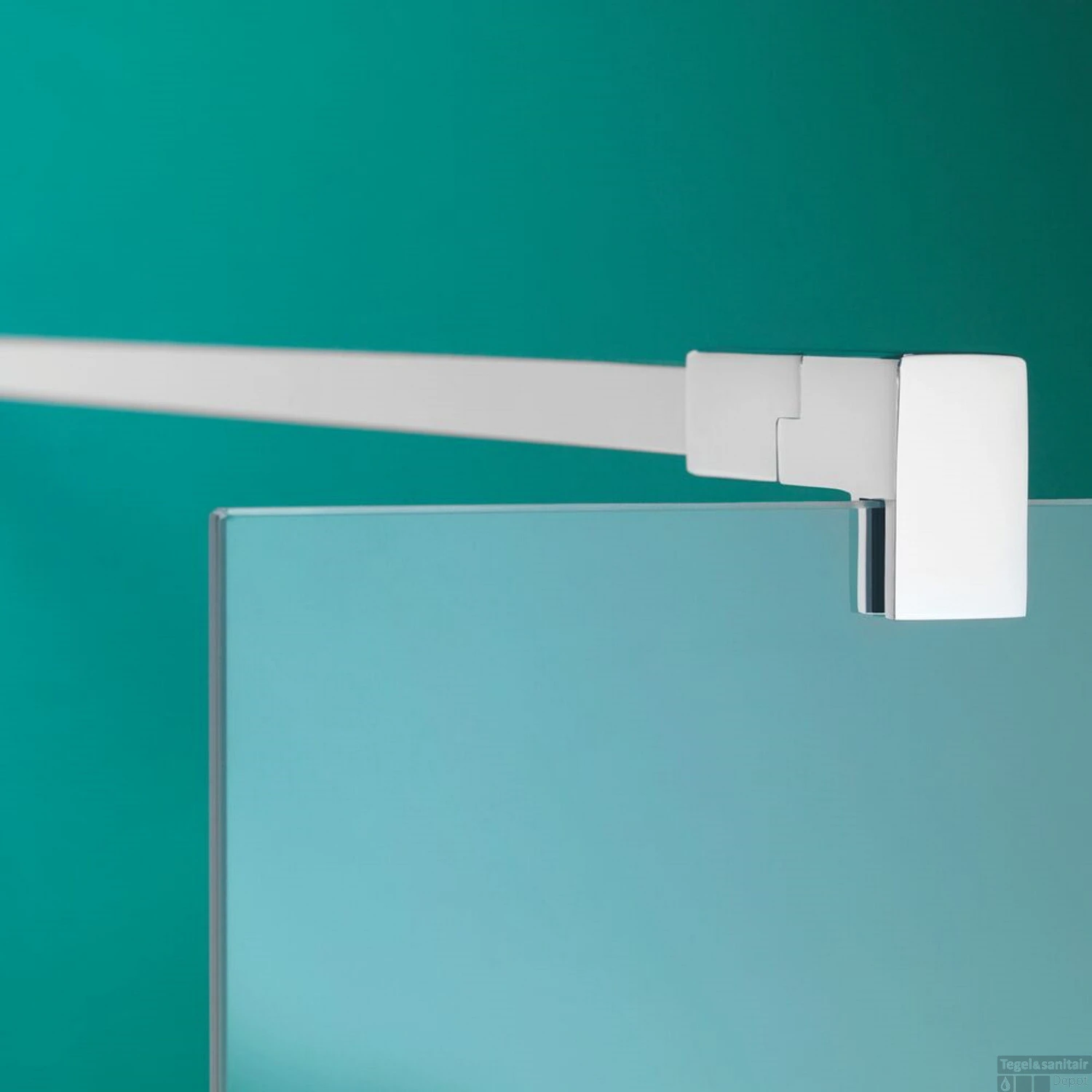 Zijwand Sealskin 'I AM' 100x200cm RVS Antikalk (voor Comb. Met Swingdeur) - Afbeelding 3