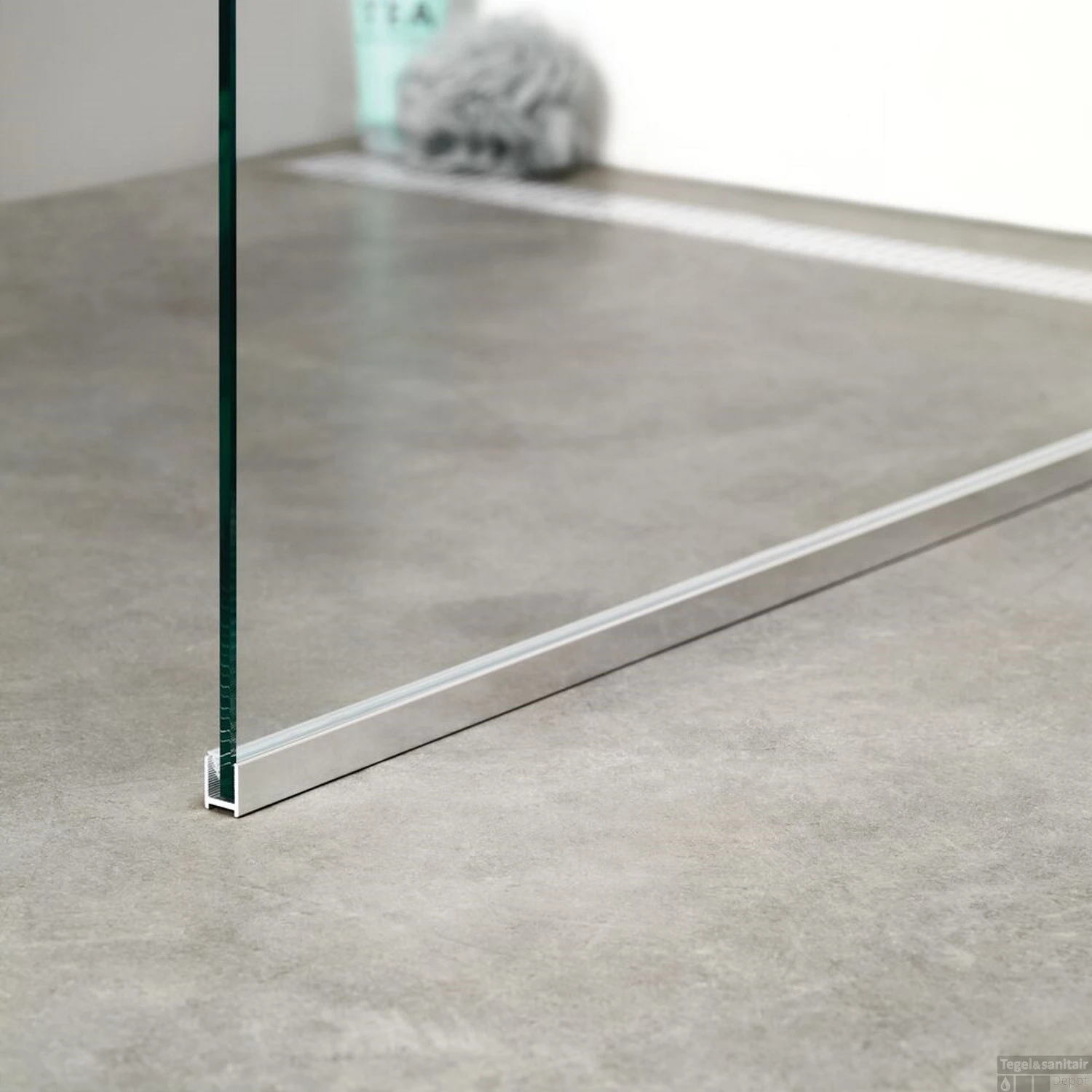 Inloopdouche Sealskin 'I AM' Type A3 120x200 Cm Chroom/Zilver Antikalk - Afbeelding 5