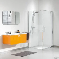 Douchecabine By Sealskin Impact 100x100 Cm Scharnierdeur Chroom/zilver Helder Glas