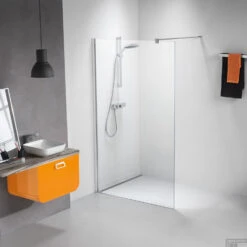 Inloopdouche By Sealskin Impact Type A3 120x195 Cm Chroom/Zilver Helder Glas