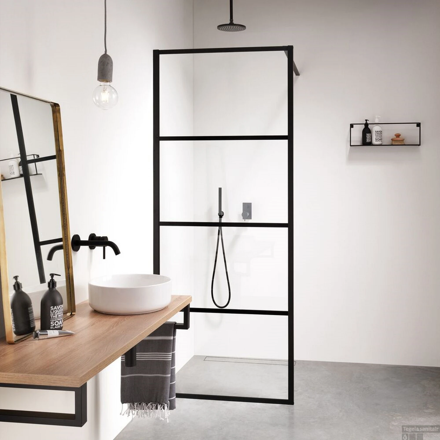 Inloopdouche Sealskin SOHO A3 50x210 Cm 8 Mm Helderglas - Afbeelding 2